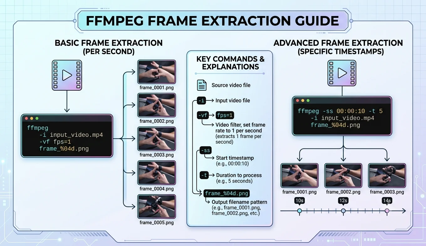 How to Extract Frames Using FFmpeg (Step-by-Step for Beginners)