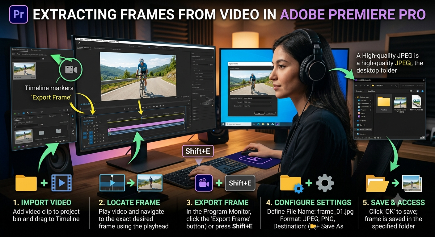How to Extract Frames from Video Using Adobe Premiere Pro