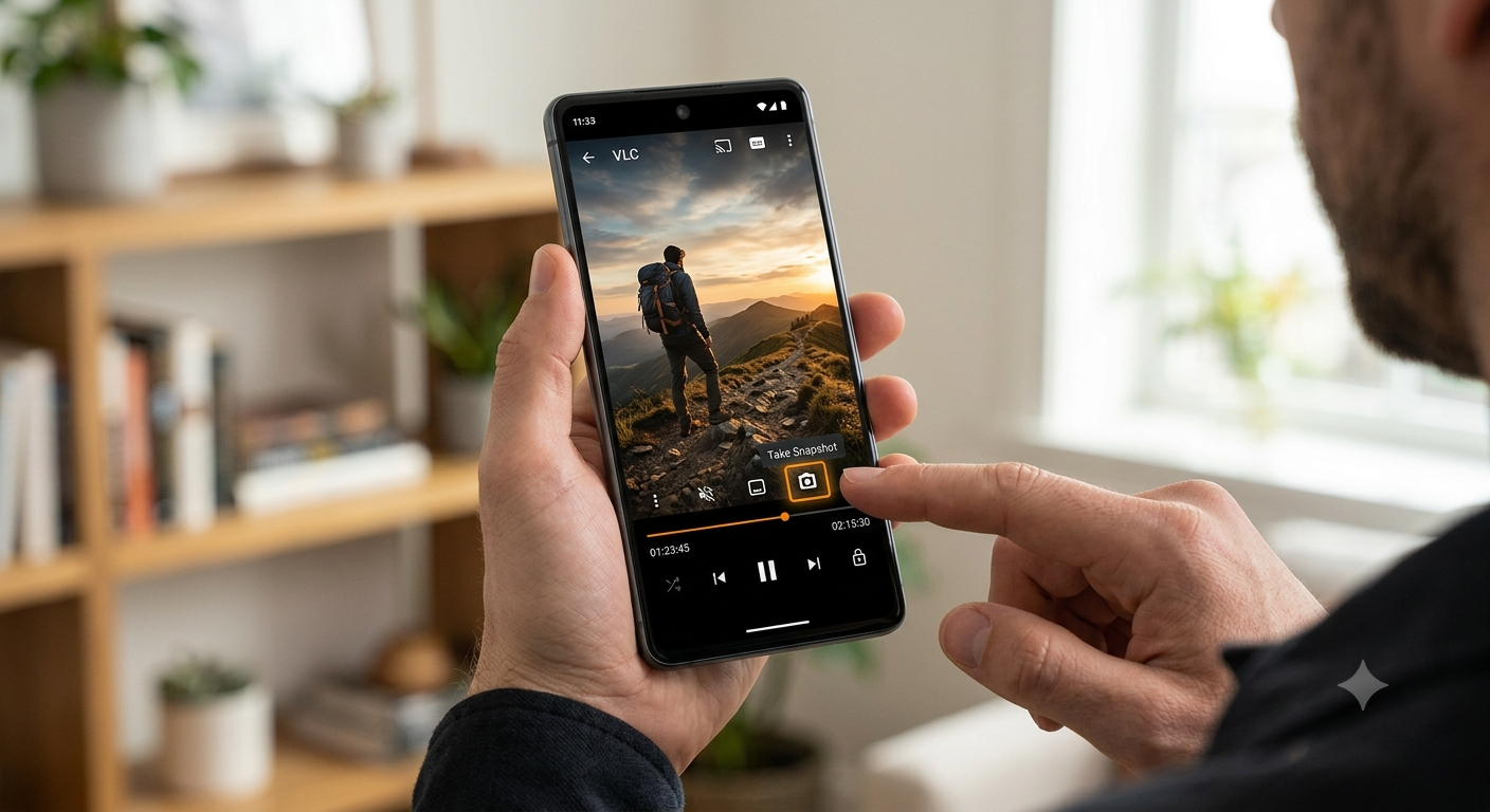 How to Grab a Frame Using VLC on Android/iPhone