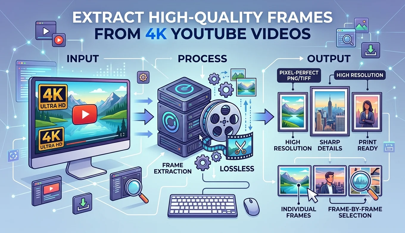 How to Extract High-Quality Frames from 4K YouTube Videos