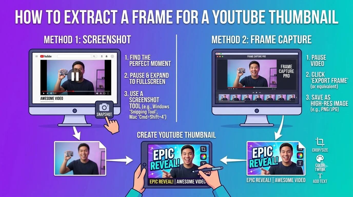 How to Extract a Frame for a YouTube Thumbnail
